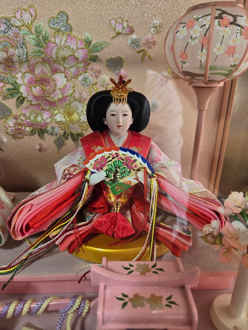 【一点限り】雛人形 ケース飾り　K43