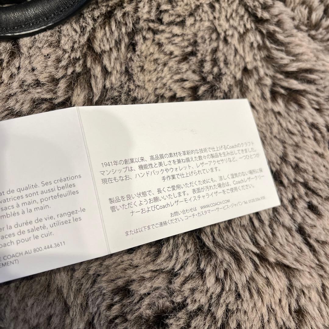 極美品✨コーチ　COACH ショルダーバッグ　黒　レザー　斜めがけ　ミニサイズ