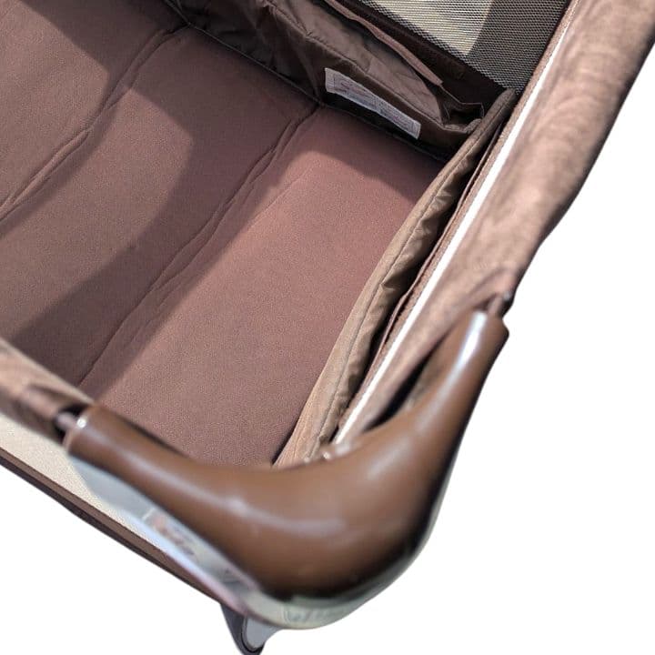 Aprica ココネルエアープラス ベビーベット リッチブラウン 洗えるマット