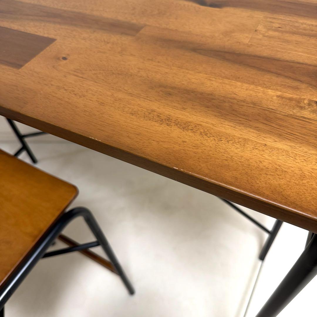 【廃盤】ウニコ　SWELLA カウンターテーブル　アカシア材 アイアン　W110