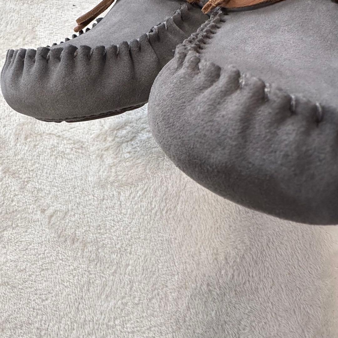 美品　アグ　UGGモカシン　グレー　26㎝