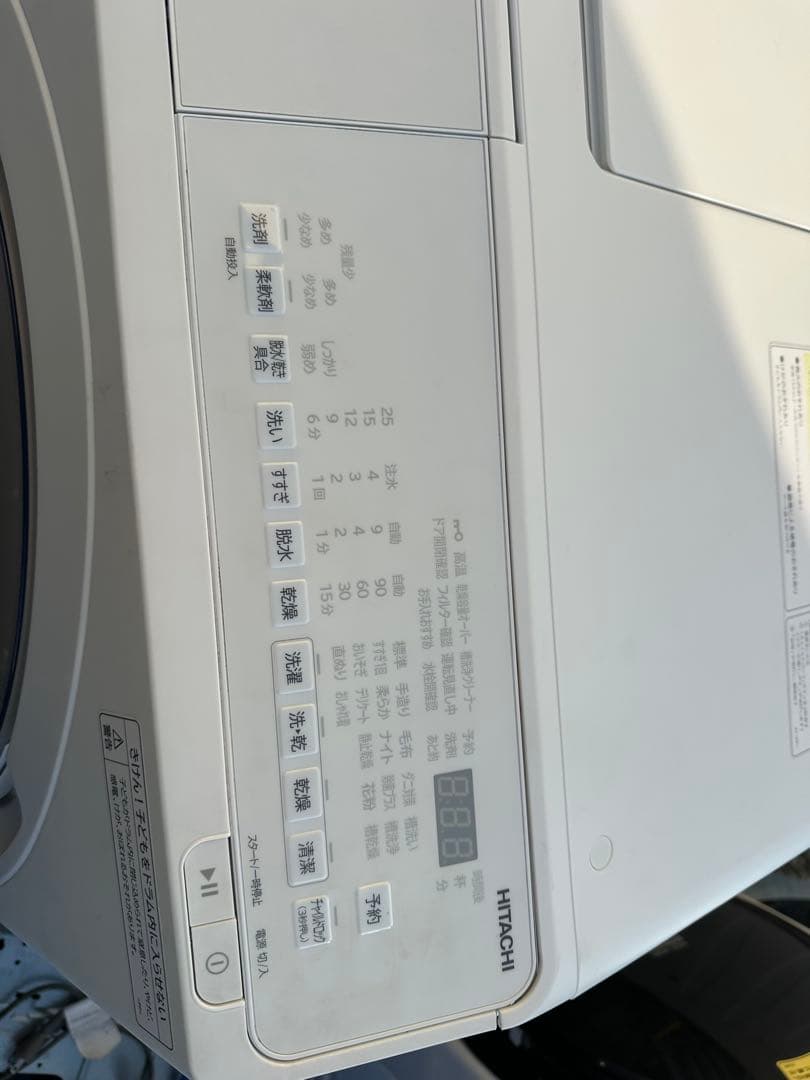 ドラム式洗濯機本体 前開き