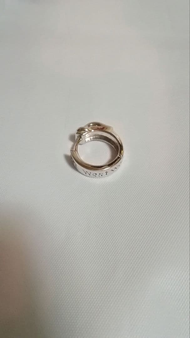 Vivienne Westwood フープピアス シルバー 片耳用