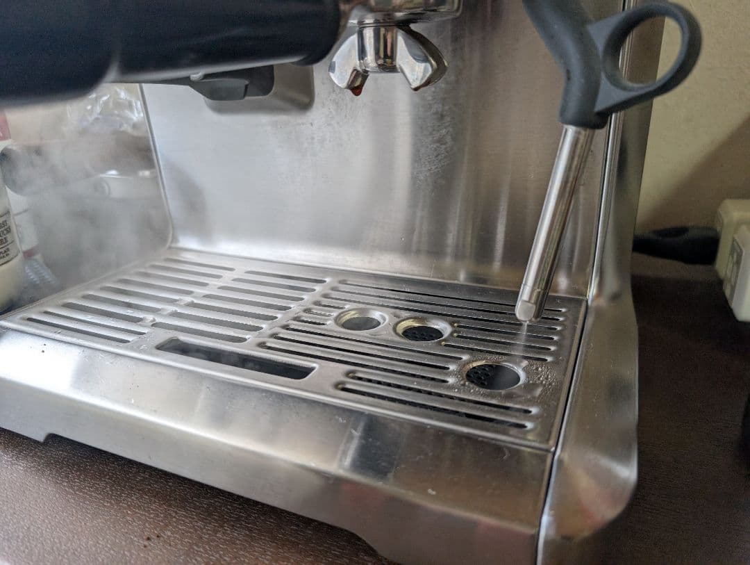 Breville エスプレッソマシン シルバー