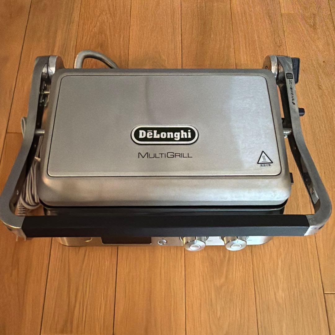 デロンギ マルチグリル BBQ コンタクトグリルプレート 上下温度調整可能