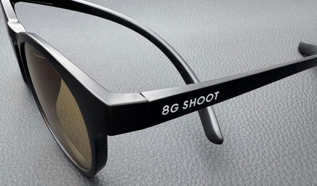 8G SHOOT サングラス ナチュラルブラウン