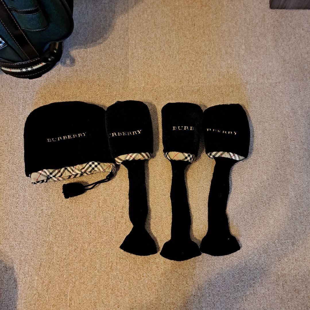 BURBERRY　ダークグリーン キャディバッグ 4分割収納