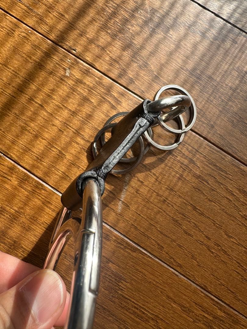 エンダースキーマ キーリング ブラック 美品