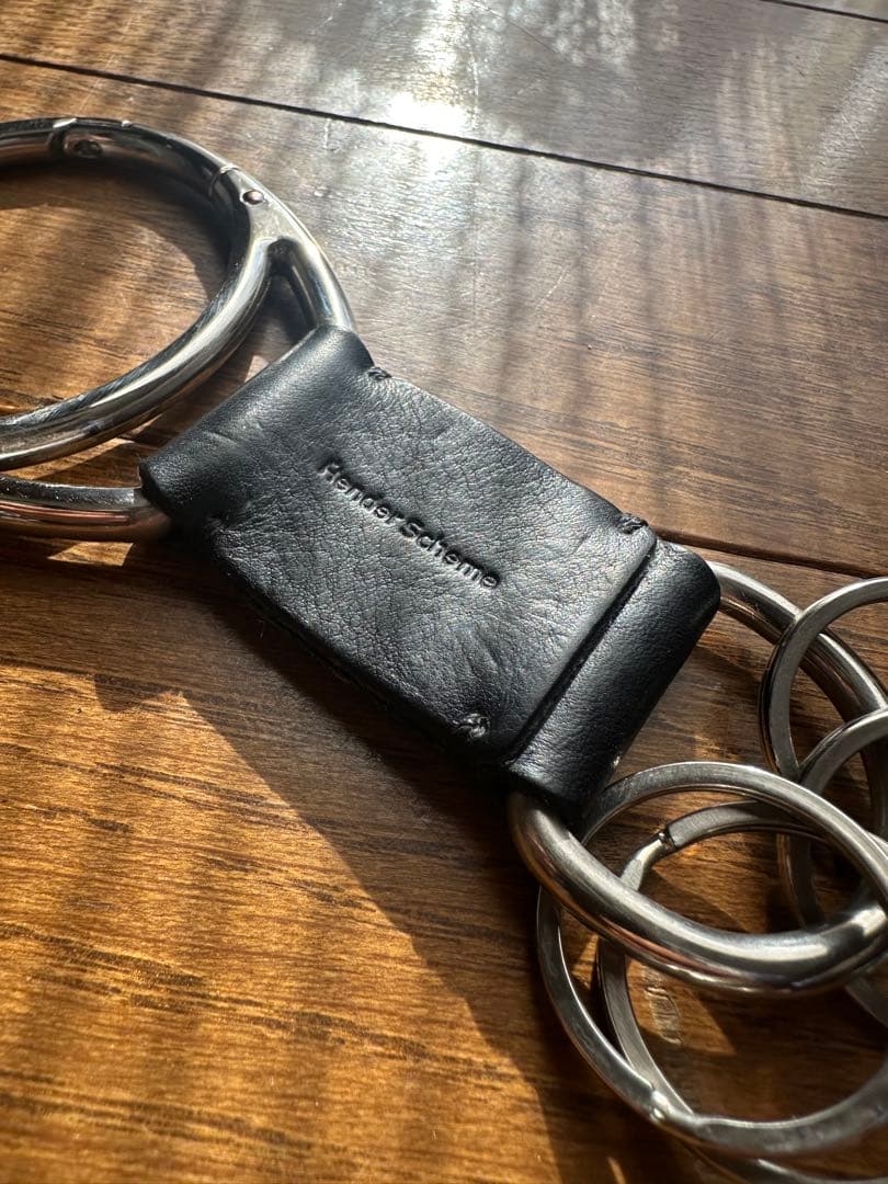 エンダースキーマ キーリング ブラック 美品