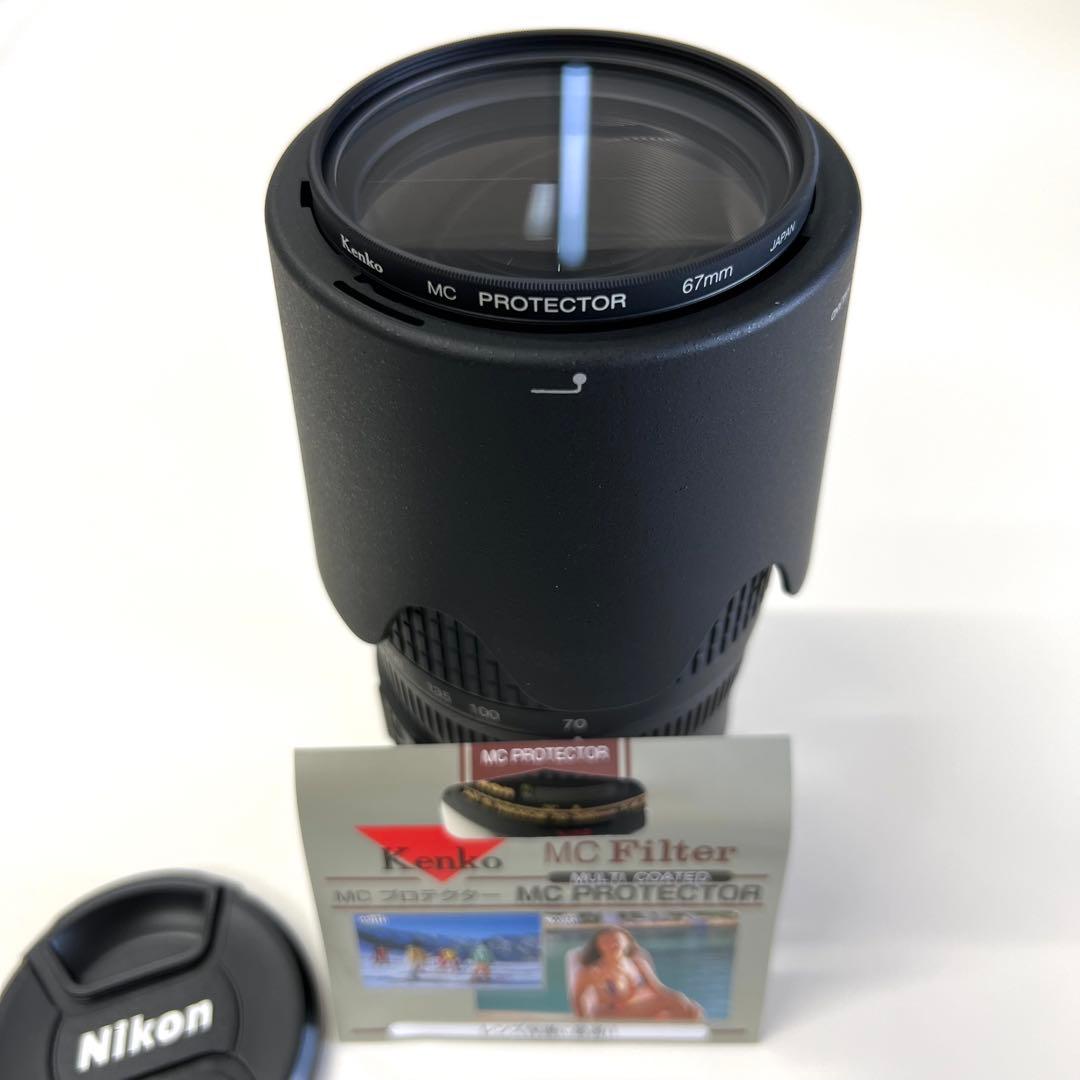 美品★AF-S VR Zoom-Nikkor 70-300mm フィルター2枚付