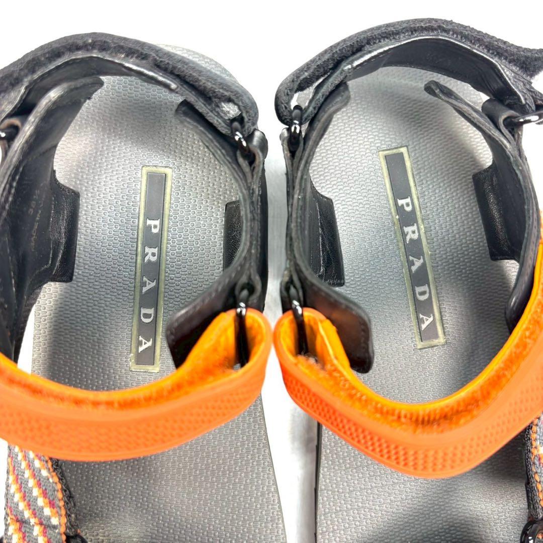 PRADA プラダ　サンダル　マルチカラー　38 1/2