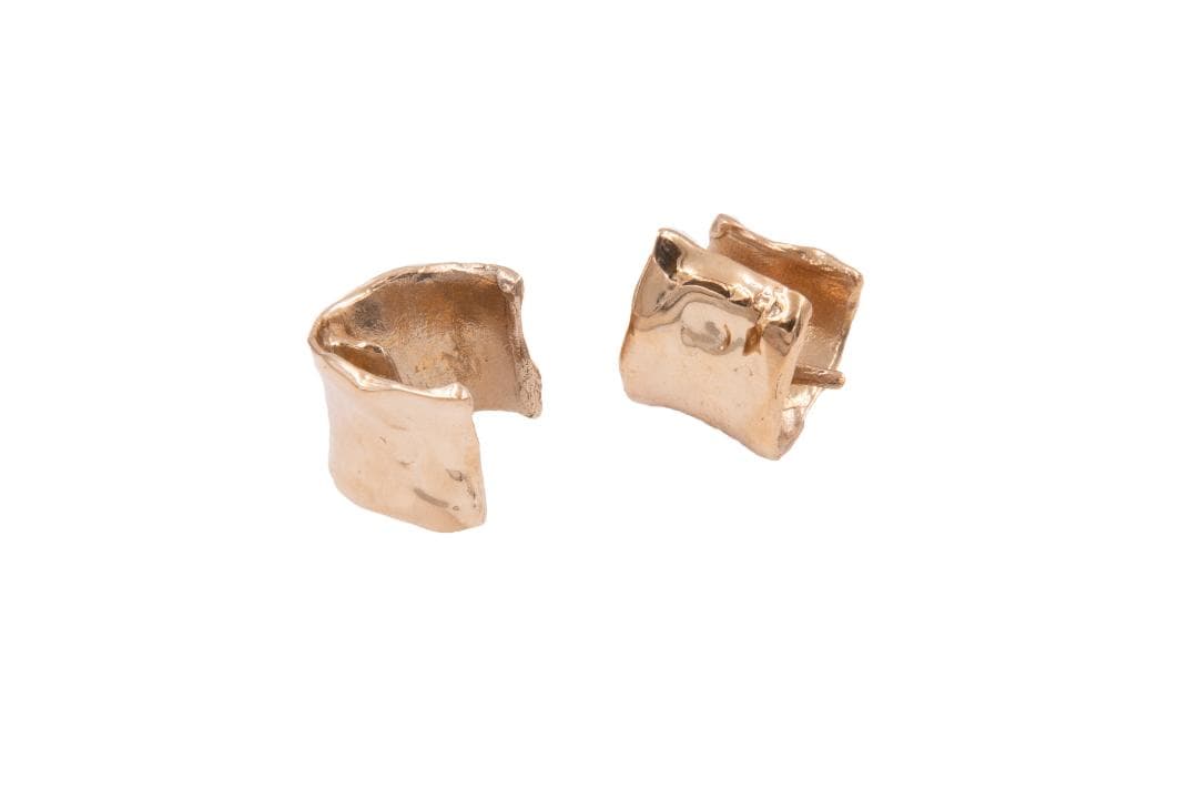 【美品】PLUIE／パスドス ヘアピアス（CHAMPAGNE）