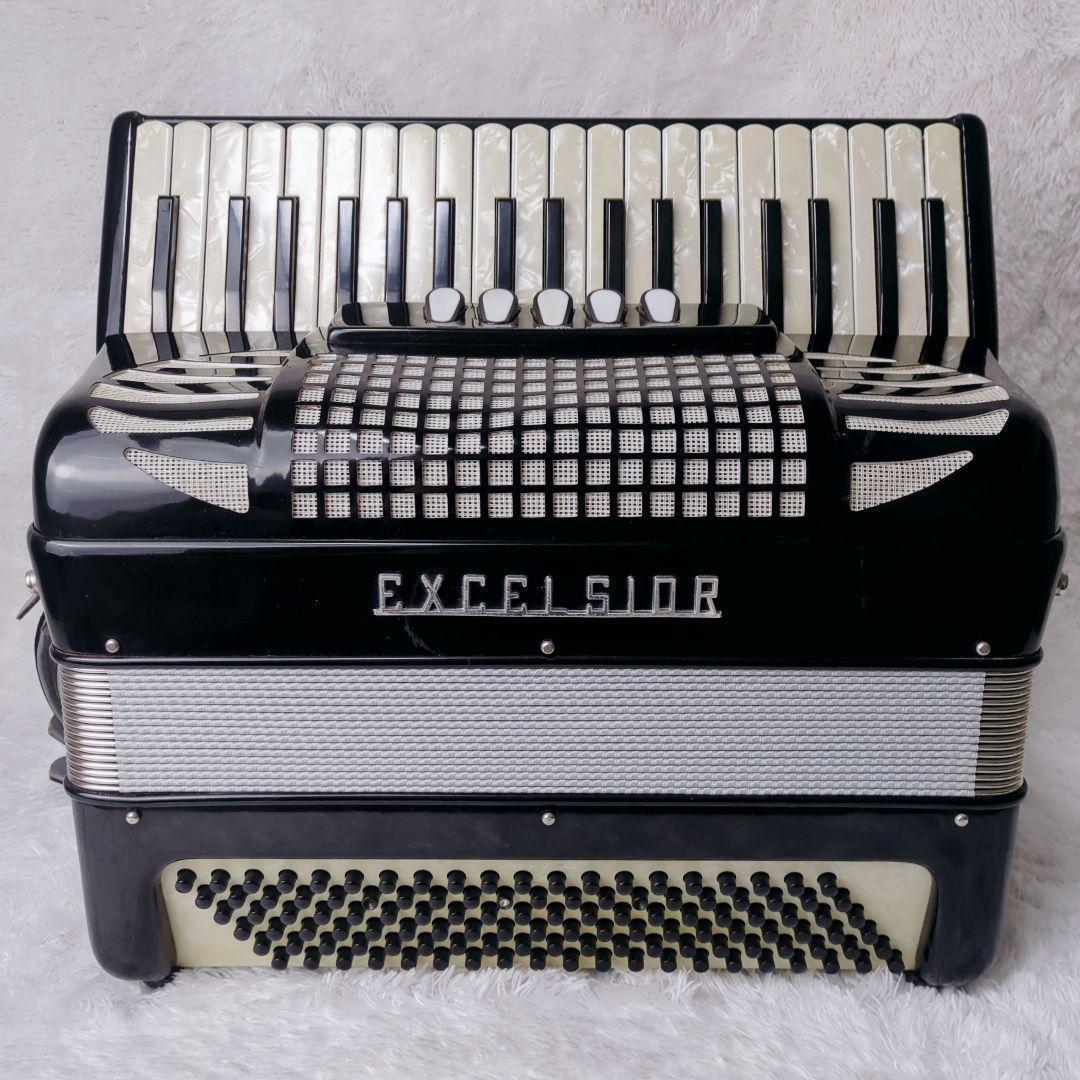 希少 EXCELSIOR イタリア製 303 後期型 アコーディオン ケース付