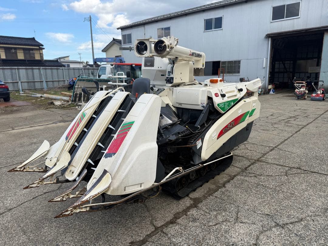 「新潟県長岡市発」三菱コンバインVS321 3条　21馬力ディーゼル動作確認済み