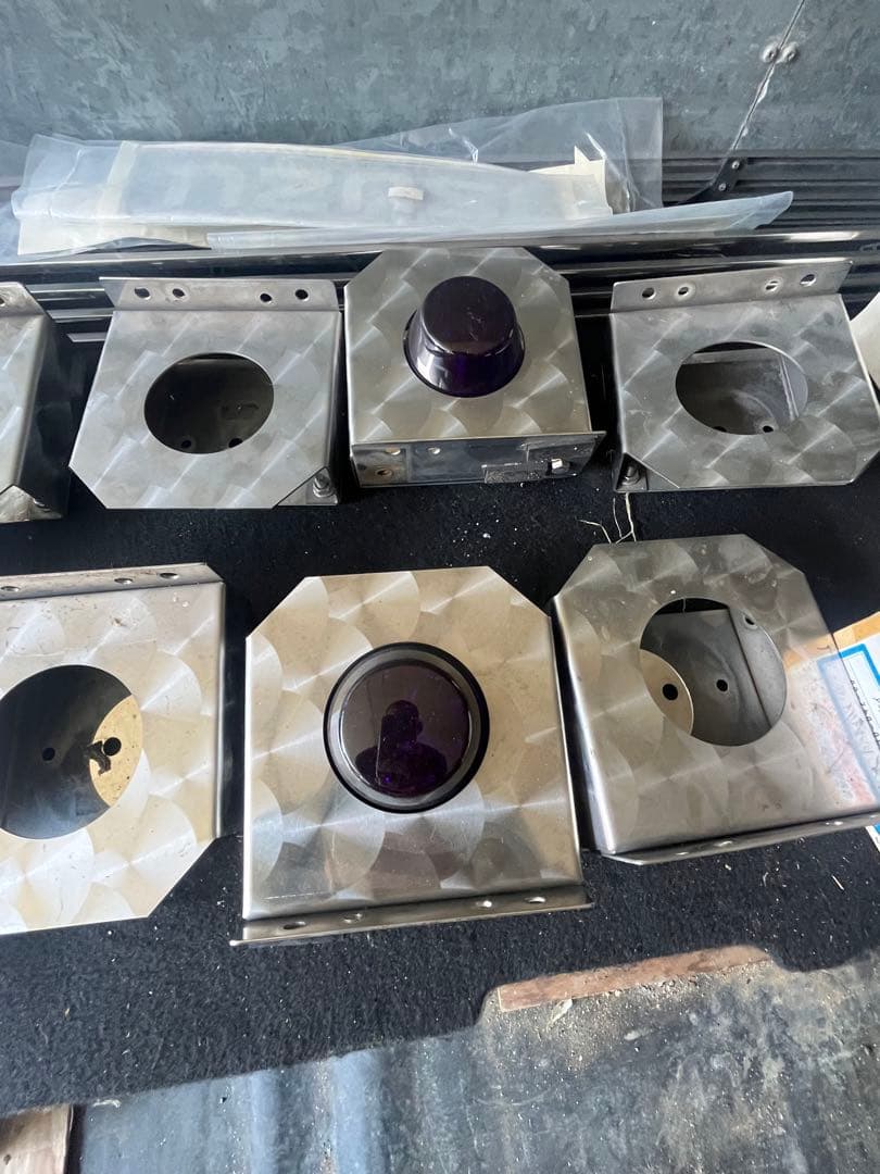 A*i様 サイドマーカー土台　10個　ウロコ　デコトラ