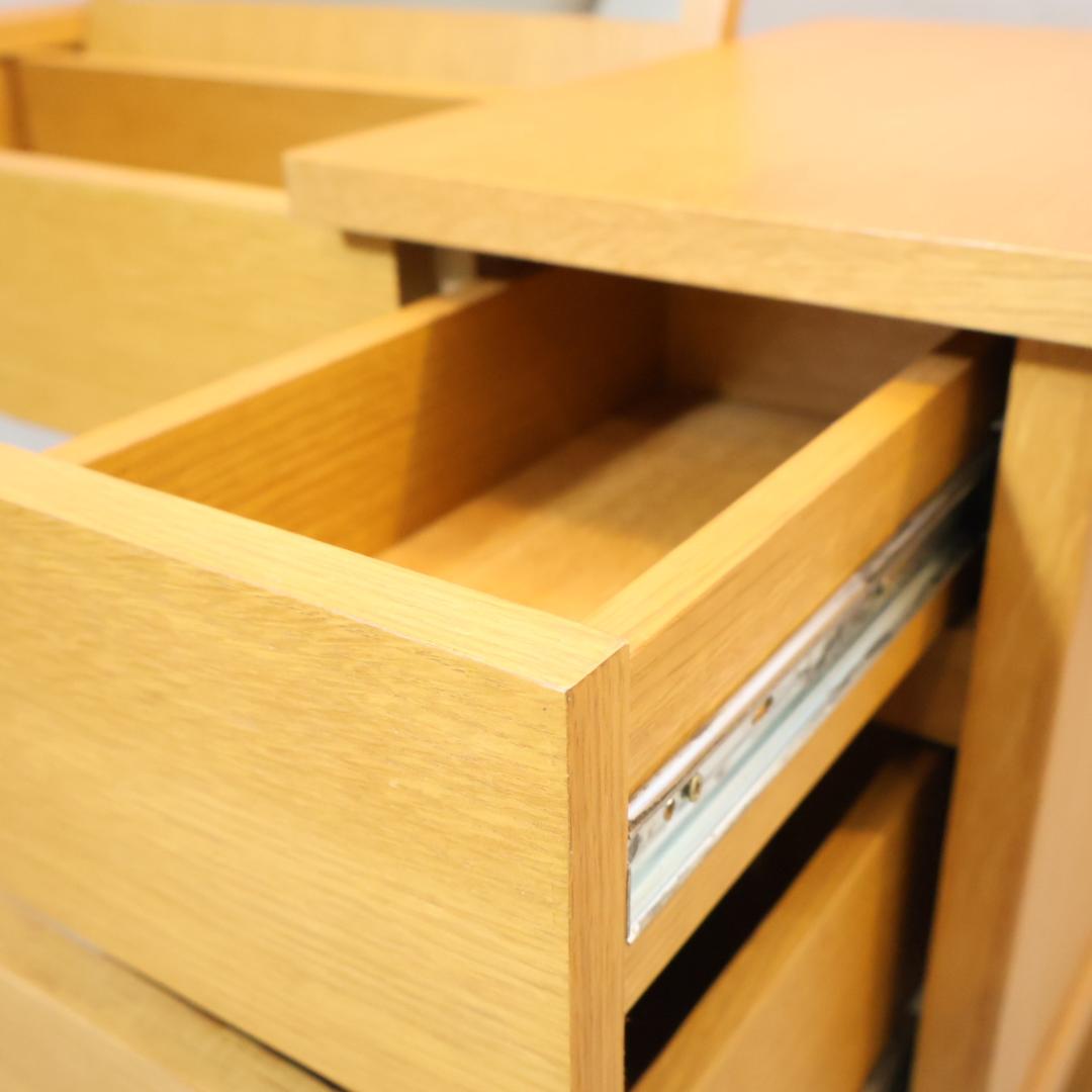 unico ウニコ NOTE ドレッサー オーク材 鏡台 ライティングデスク