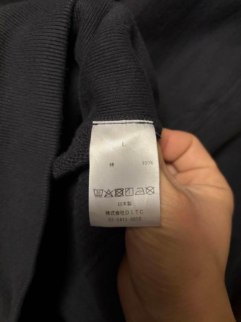 【即完売】BOWWOW ZIP DAMAGED CREW SWEAT