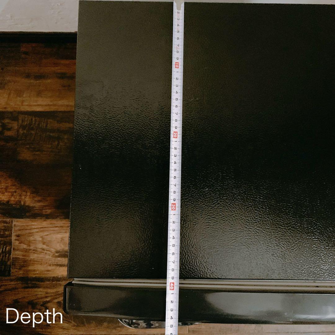 simplus 冷蔵庫　1ドア48L ブラック　2019年製　レトロデザイン