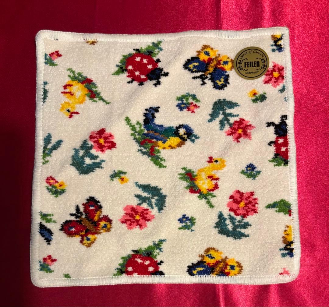 再終お値下げ　まとめ売り　フェイラー　ハンカチタオル　4枚セット　未使用品