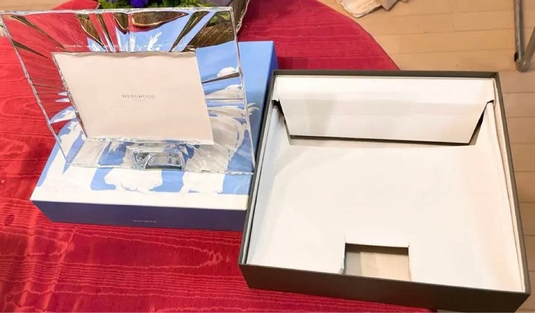  クリスタル写真立て　大