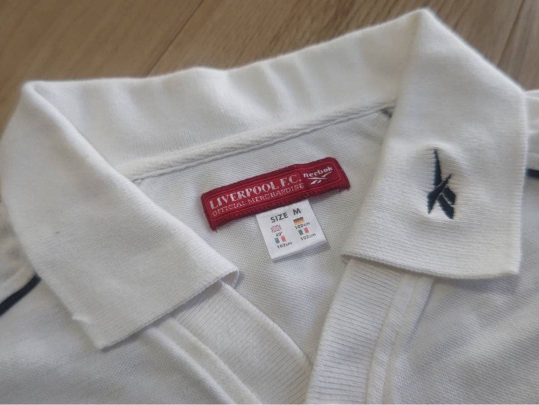 希少！リバプールFC ワージントンカップ記念ポロシャツ Reebok