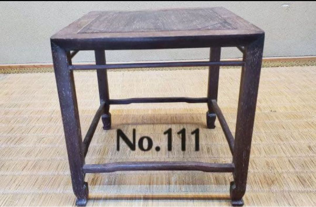 花台　中卓　正方　盆栽飾り台 山野草飾り台　本格作り　21センチ