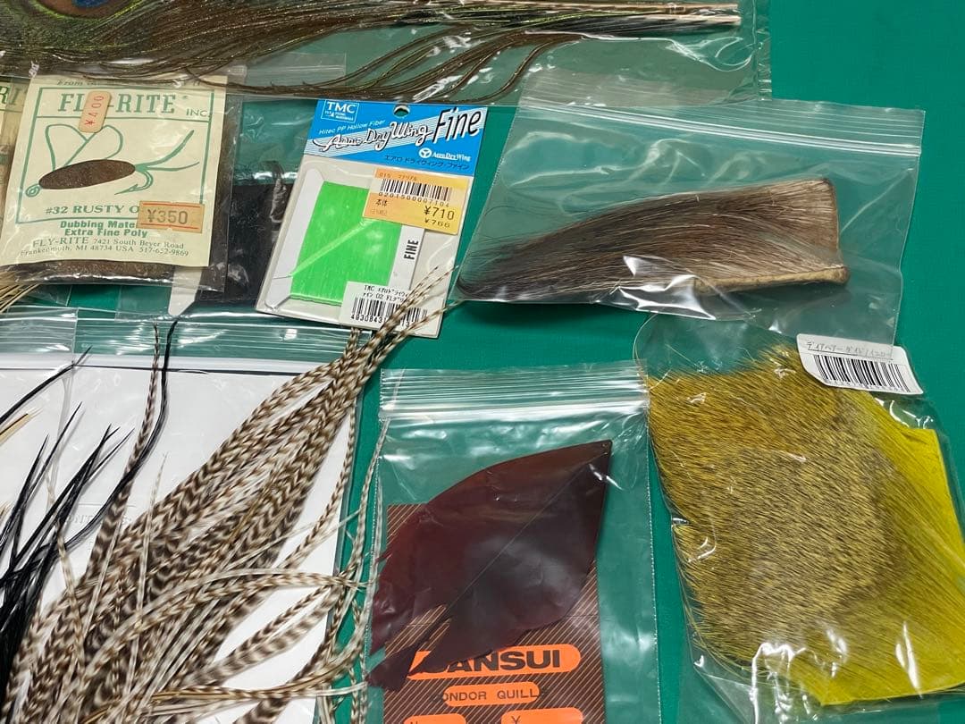 専用出品フライフィッシング　フライタイイング　マテリアル　ホワイティング サドル