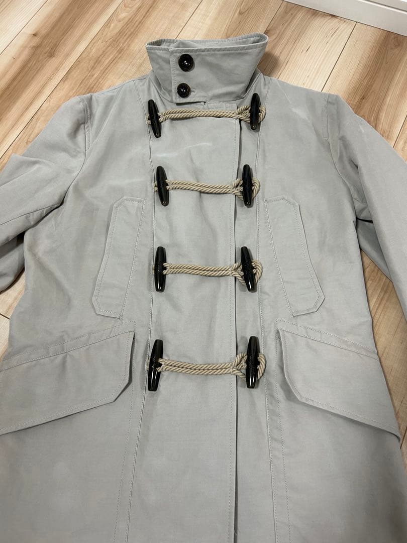 Burberry ベージュ ダッフルコート 木製トグルボタン