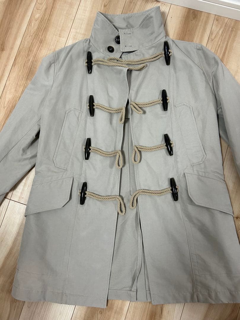 Burberry ベージュ ダッフルコート 木製トグルボタン