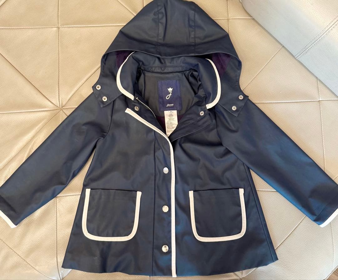 Hal♡Jacadi ジャカディレインコート5A(110cm)ネイビー