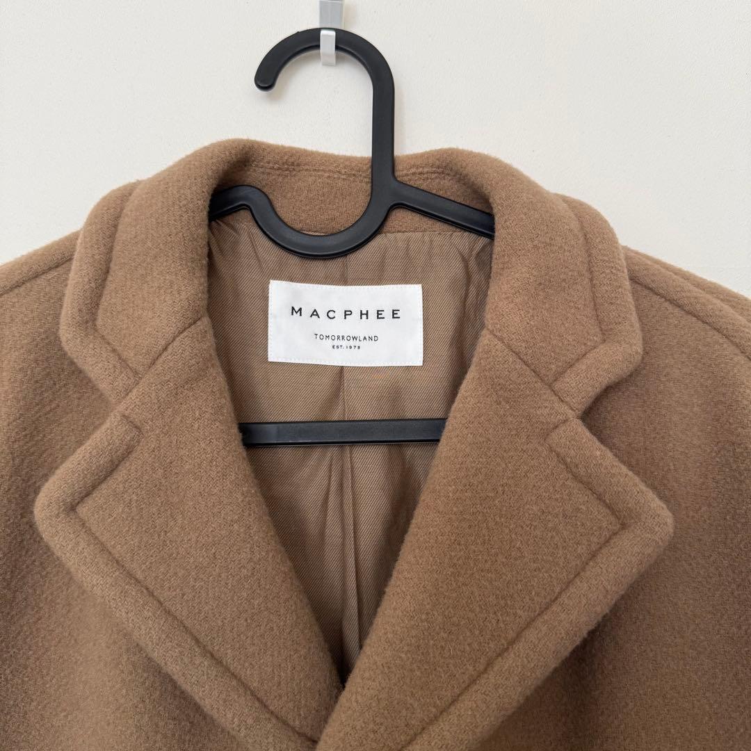 Tomorrowland MACPHEE パイルメルトンオーバーサイズドコート