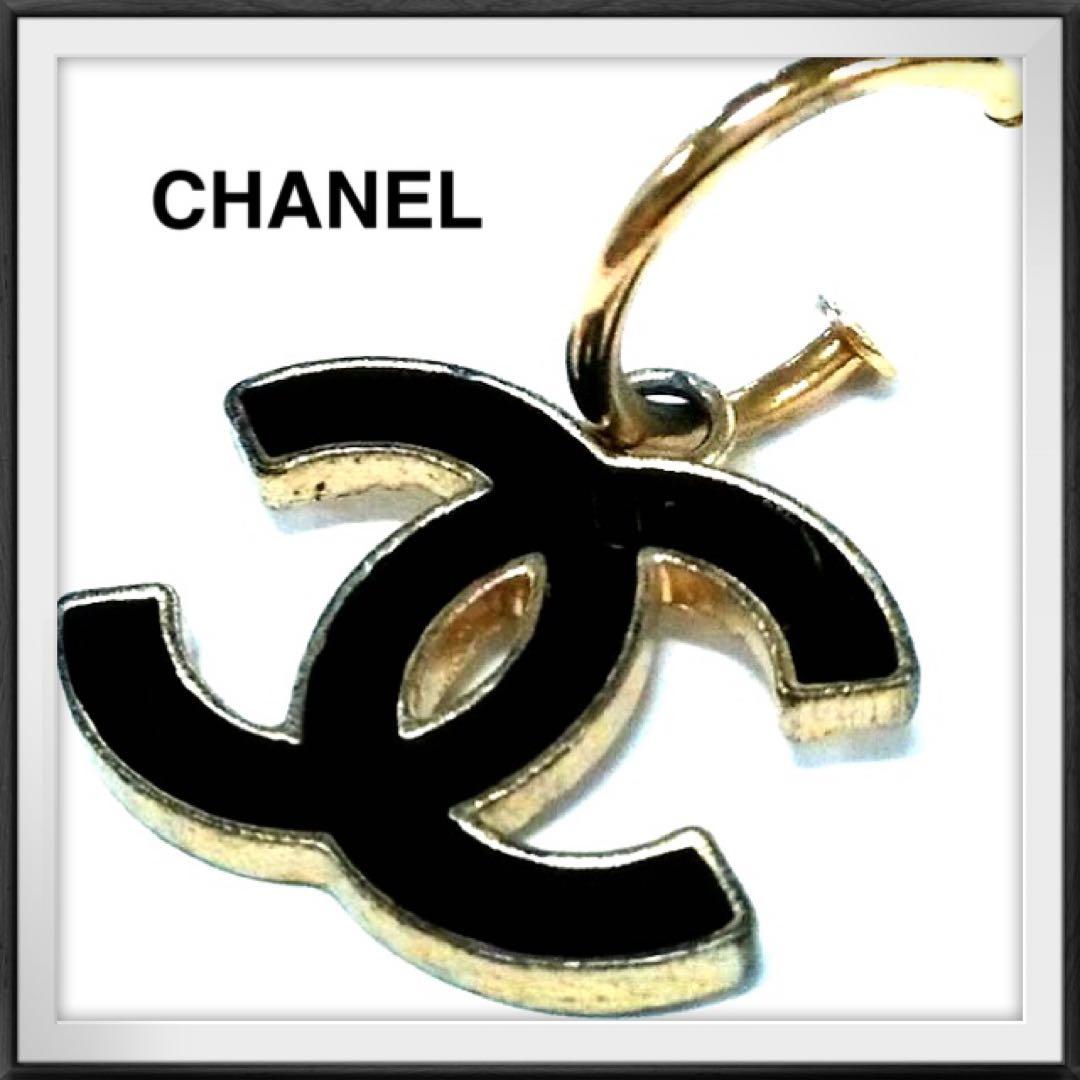 正規品 シャネル CHANEL ピアス ヴィンテージ ココマーク 片耳