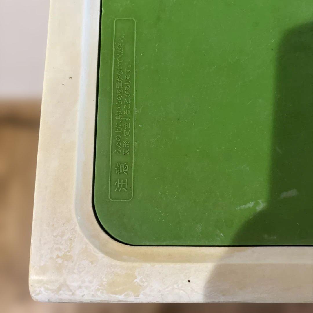 昭和レトロ　ポップ　タイガー　ストライプ　米びつ ライスストッカー