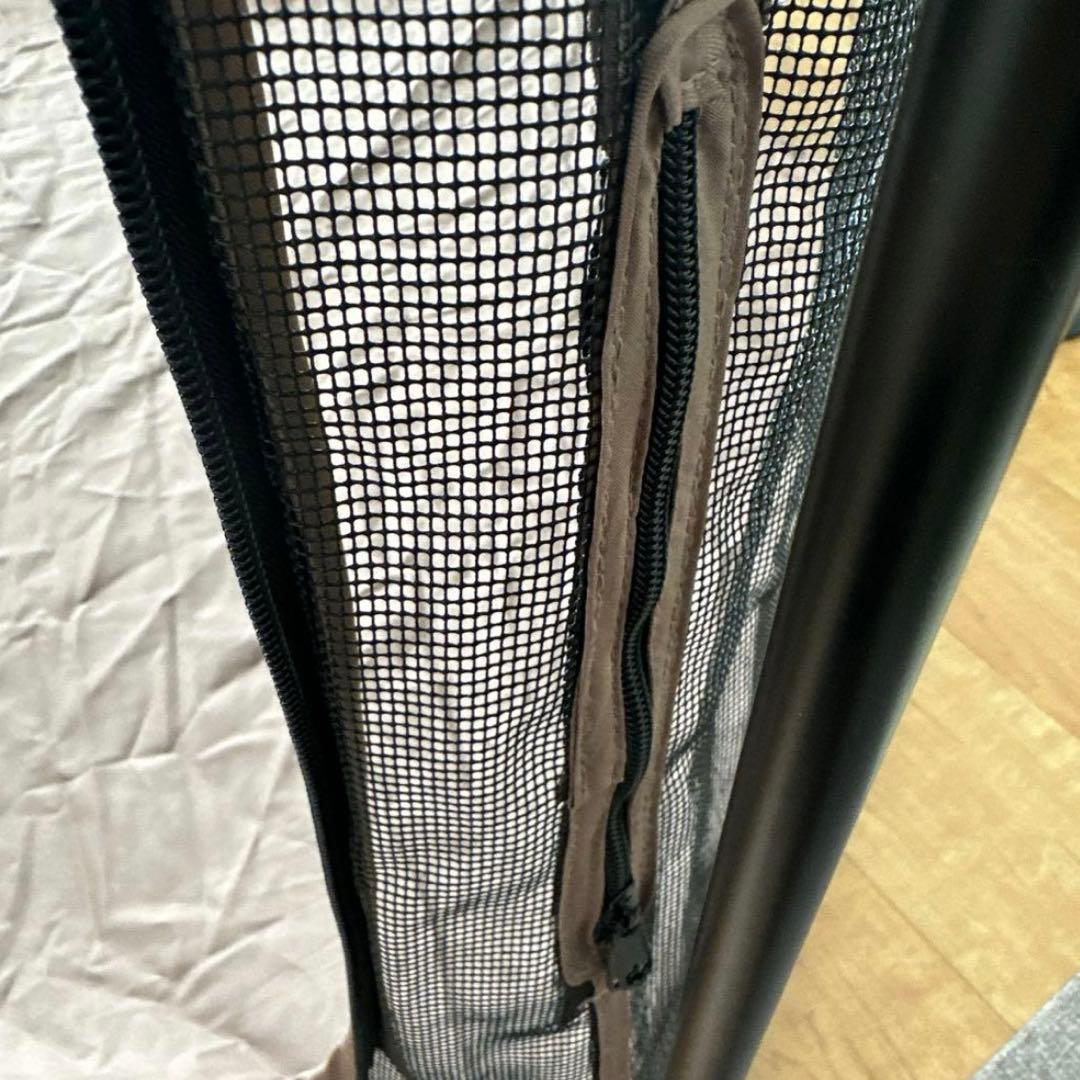 【犬用】たためて洗えるペットサークル　本体＋トップカバー＋防水シート（L）　一式