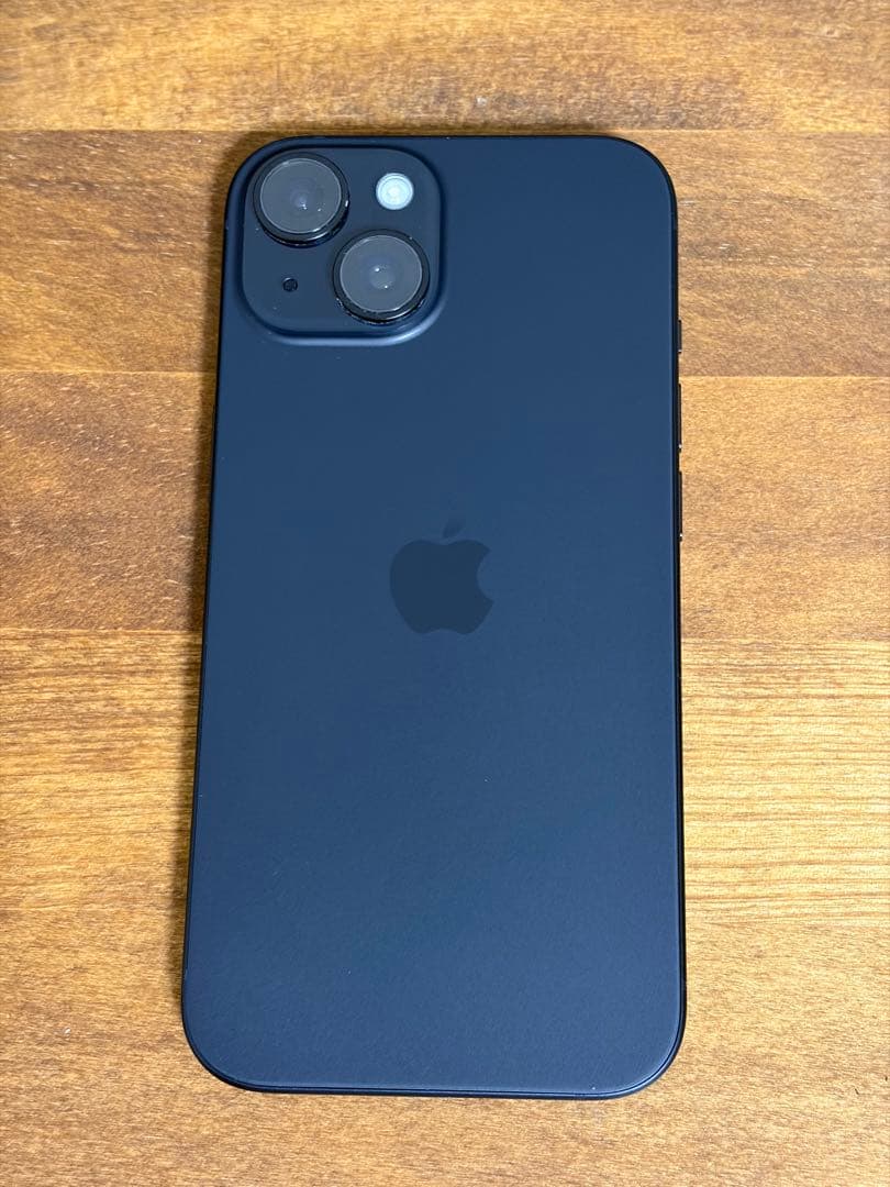 iPhone15 128GB SIMフリー ガラスフィルム付き　バッテリー88%