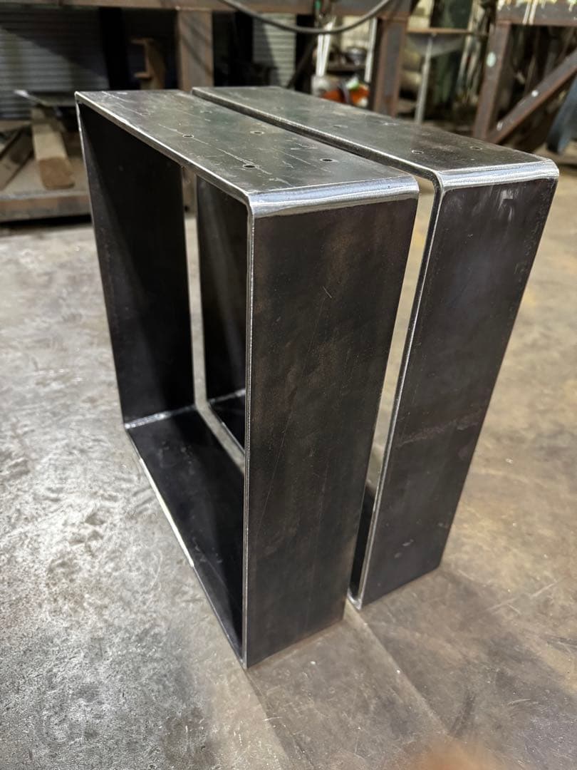 MHS　アイアンレッグ1セット2脚　鉄脚　DIY用