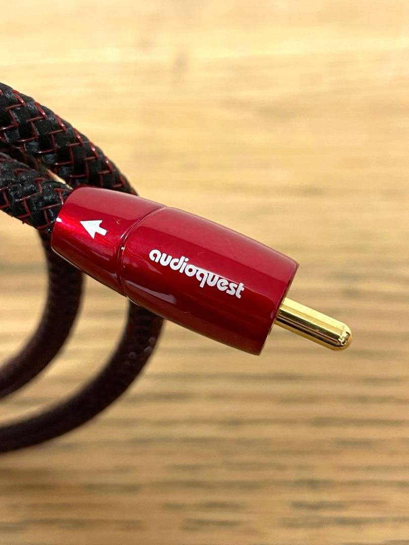 audioquest CINNAMON ケーブル 1.5m 0.75m 2本