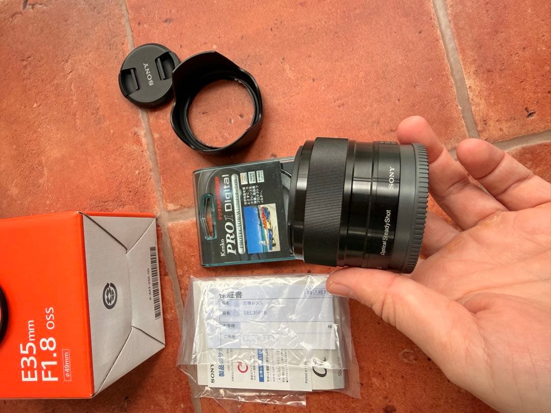 SONY SEL35F18 E35mm F1.8 OSS 単焦点レンズ 2026