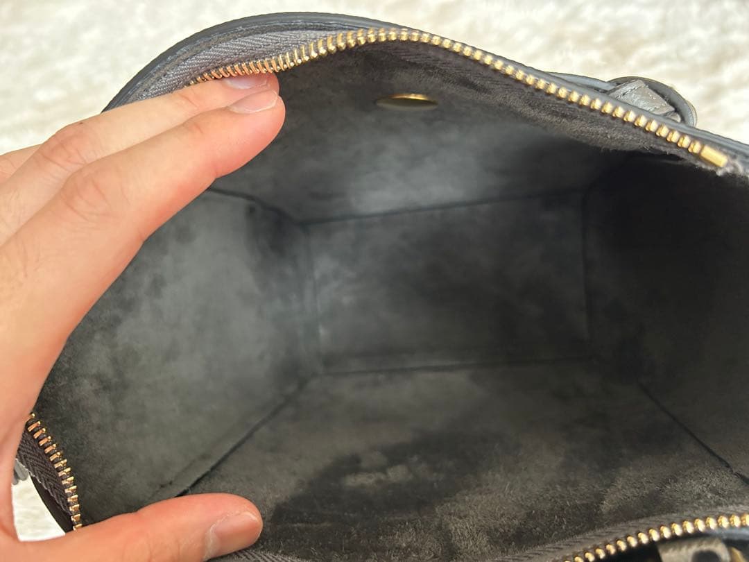 CELINE グレー ショルダーバッグ