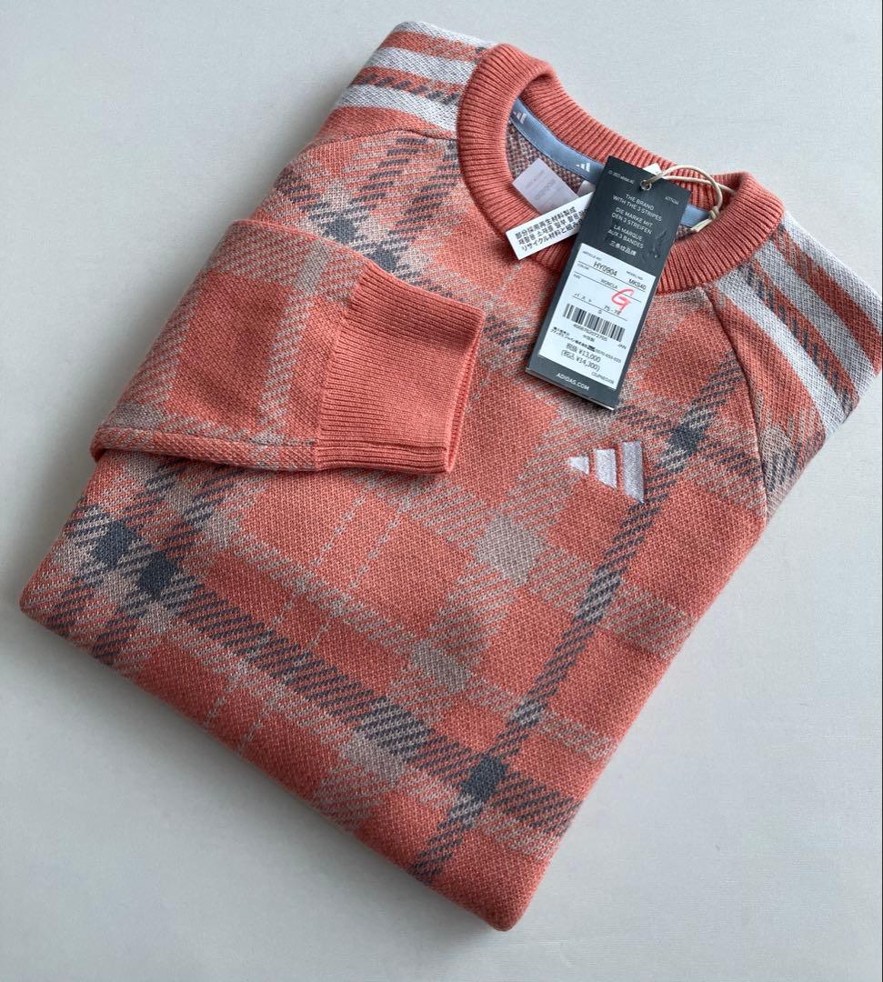 新品タグ付⛳️アディダスゴルフ激カワ　ニット&スカートセット　S