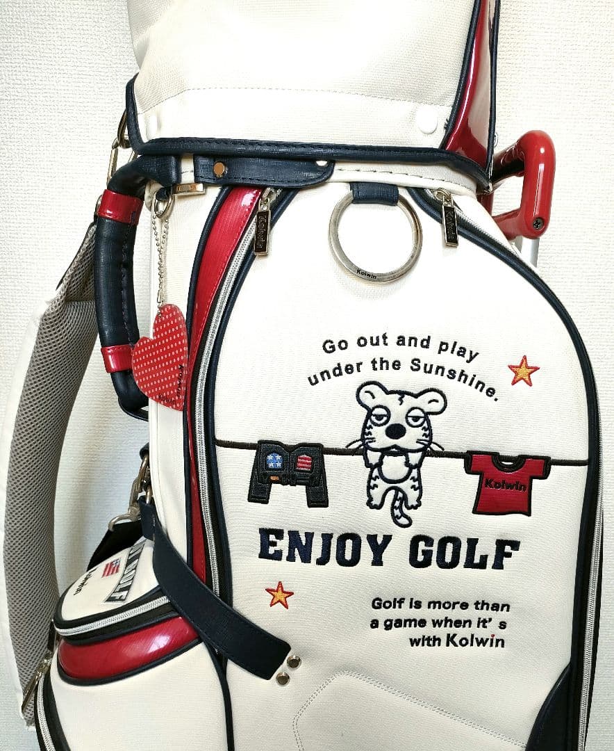 ENJOY GOLF キャディバッグ 、ミズノクラブセット