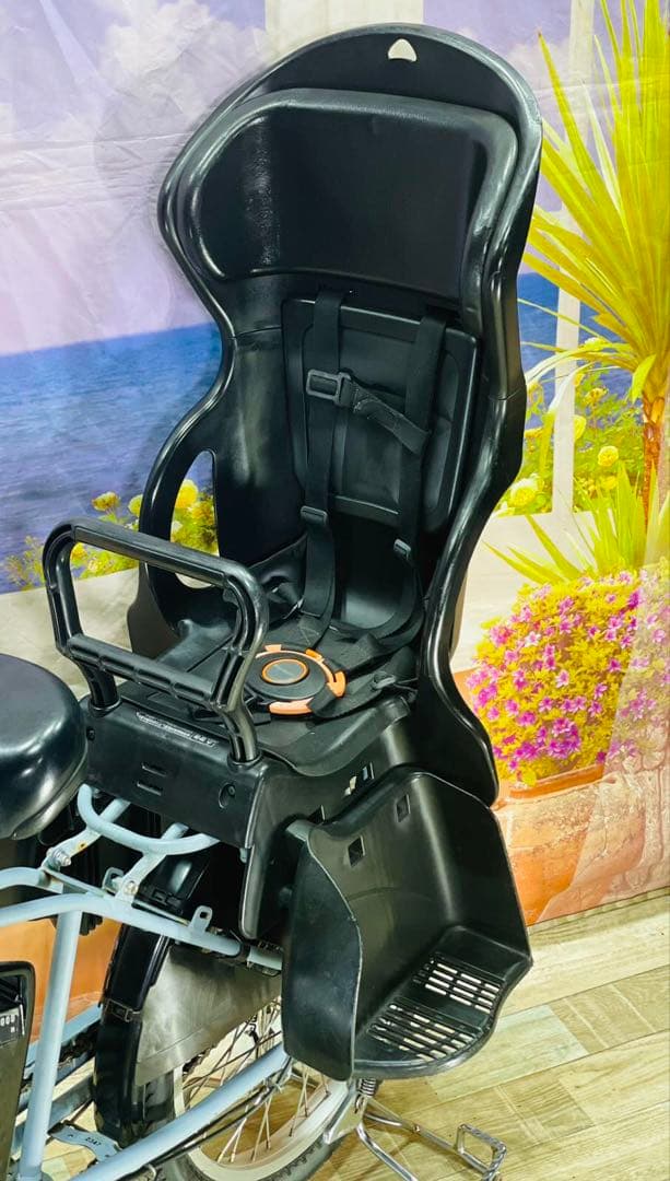 パナソニックギュット⭐️12AH！子供乗せ電動アシスト自転車Y2347