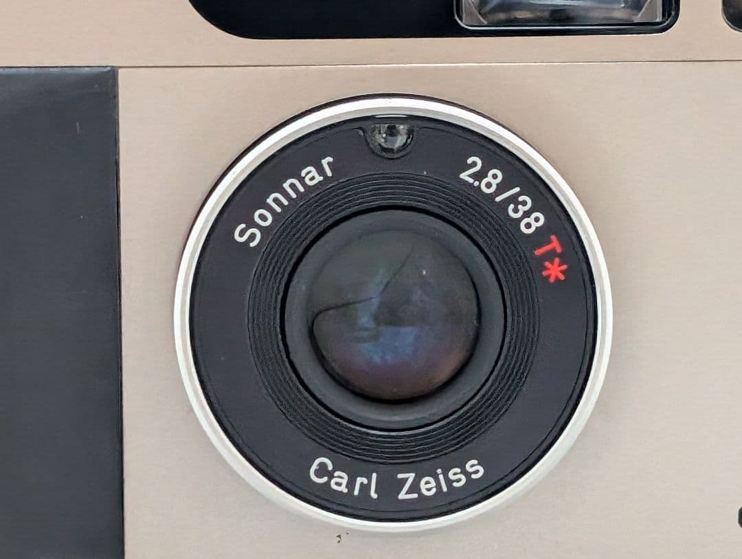 ☆大人気カメラ☆ コンタックス T2 ゾナー 38㎜ F=1:2.8 クローム