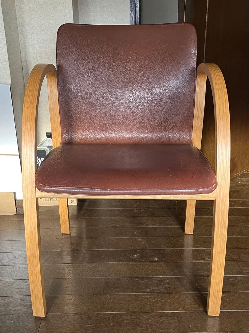 ａｒｆｌｅｘ　ＰＦＫアームチェア　アルフレックス　川崎文男　ダイニング　曲木