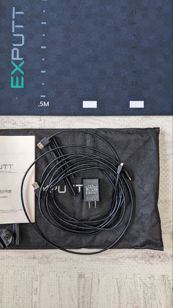 EXPUTT ゴルフパターシュミレーター EX300D パター練習マット