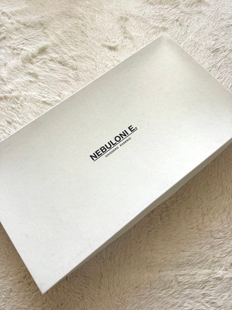 NEBULONI E レザーロングブーツ★ベージュ38 美品