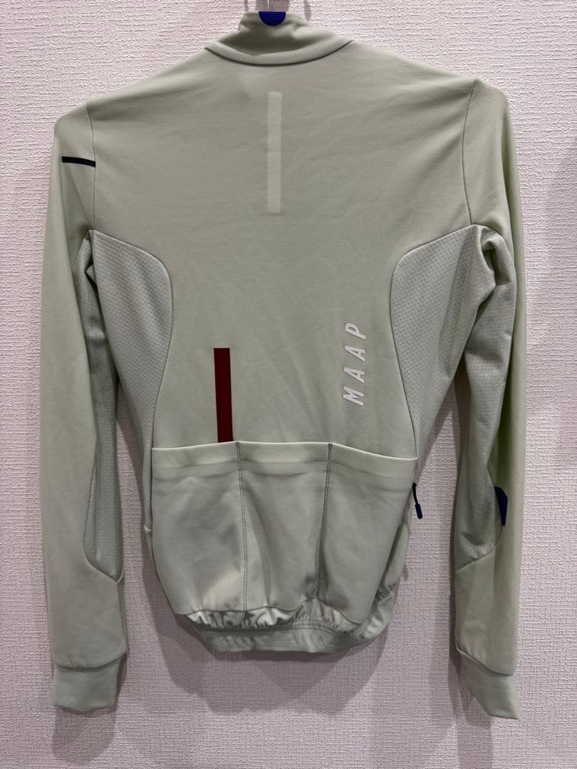  レディース長袖ジャージ S ライトグリーン