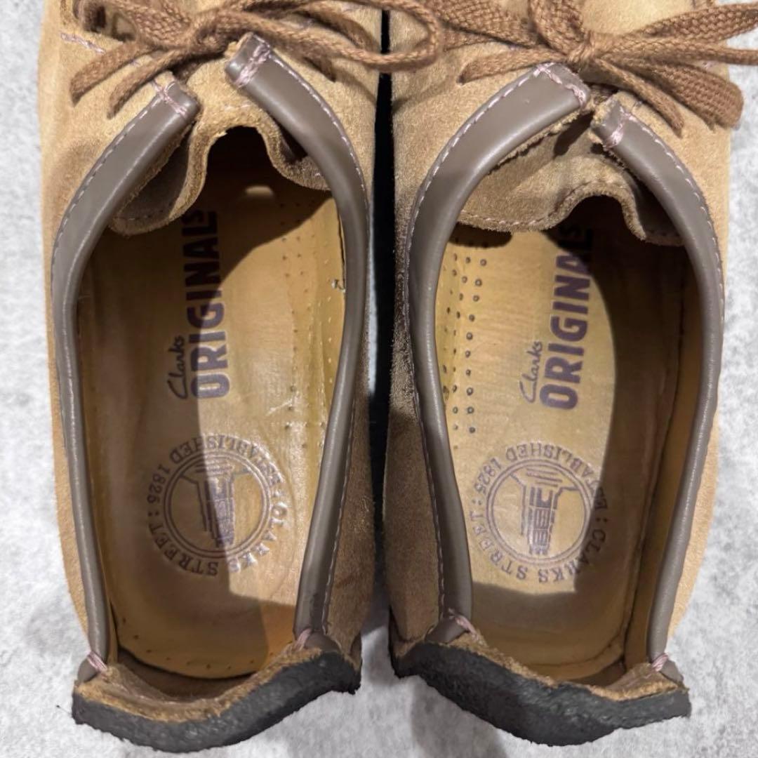 【極美品】CLARKS クラークス　27.5cm ナタリー　　レザー　スエード