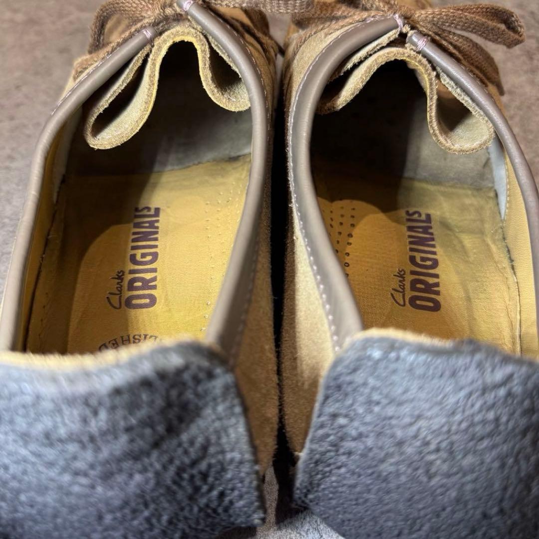 【極美品】CLARKS クラークス　27.5cm ナタリー　　レザー　スエード