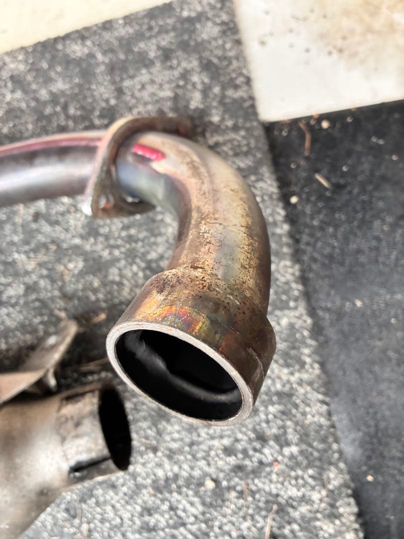 tw200 SUPERTRAPP マフラー アルミ製